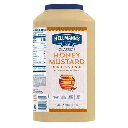 Hellmanns Hellman's Dressing/Condiment Classic Honey Mustard 1 gal. Jug, PK4 67346472